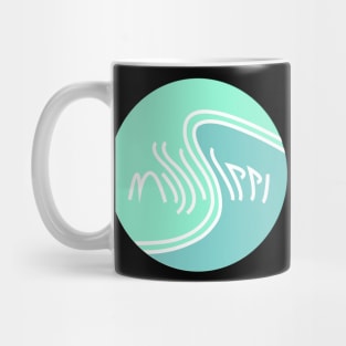 graphic mississippi Mug